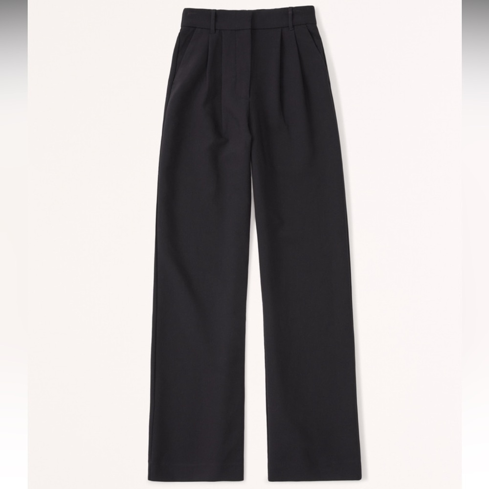Abercrombie & Fitch Black Trousers
